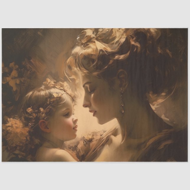 Muttertag Seidenpapier (Vorderseite)