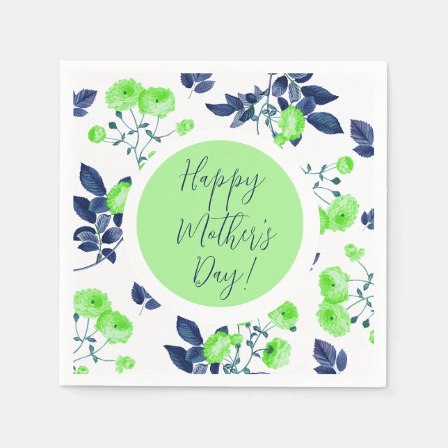 Muttertag Serviette (Vorderseite)