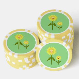 Muttertag Sonnenblumen Pokerchips