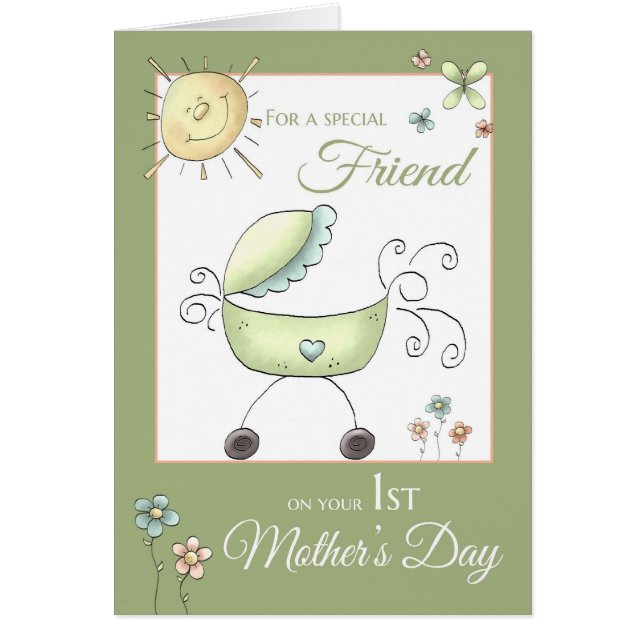 Muttertag - Special Friend - Baby Carriage (Vorne)