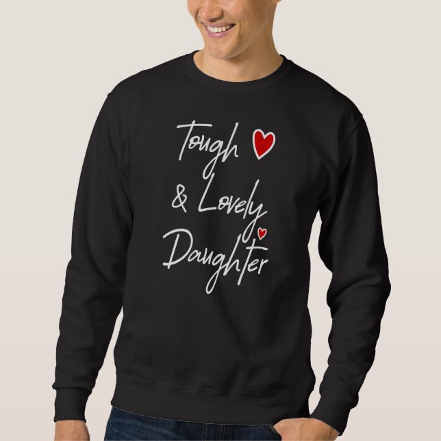 Muttertag stolz Mutter und Tochter Liebe Mama Sweatshirt (Vorderseite)