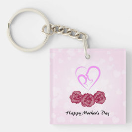 Muttertag und Baby Kindergarnelen Muttertag Schlüsselanhänger