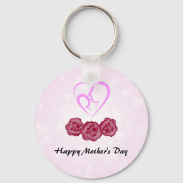 Muttertag und Baby Kindergarnelen Muttertag Schlüsselanhänger