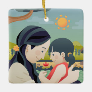 Muttertag und Muttertag des Kindes   Ornament
