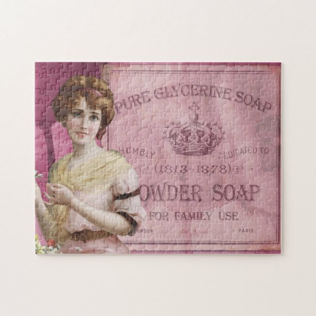 Muttertag Vintage Werbung Glycerin Seife (Horizontal)