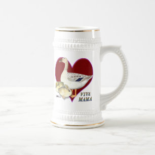 Muttertag: Viva Mama! Bierglas