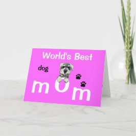 Muttertag vom Hund Karte