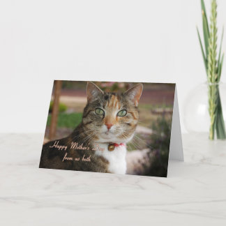 Muttertag, von uns beiden karte