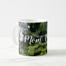 Muttertag Weißer Lilacs Beste Mama je Kaffee Tasse