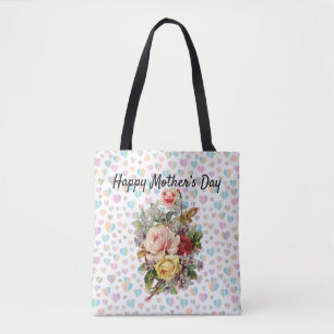 Muttertags-Design Blumen Elegante Tasche