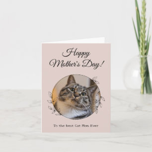 Muttertags-Foto Katze Mama Weltbeste jemals Hausti Karte