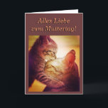 Muttertags-Kitty-Card Karte<br><div class="desc">Ein Bild mehr als tausend Worte.</div>