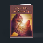 Muttertags-Kitty-Card Karte<br><div class="desc">Ein Bild mehr als tausend Worte.</div>