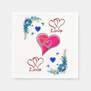 Muttertags-Papier-Servietten Serviette