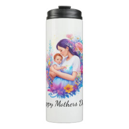 Muttertagsflorenembrace Thermosbecher