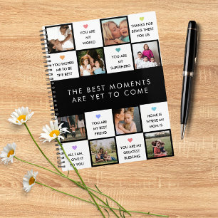 Müttertagsfoto-Collage mit den besten Mamas-Zitate Planer