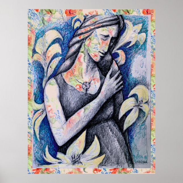 Muttertagsgedicht Poster (Vorne)