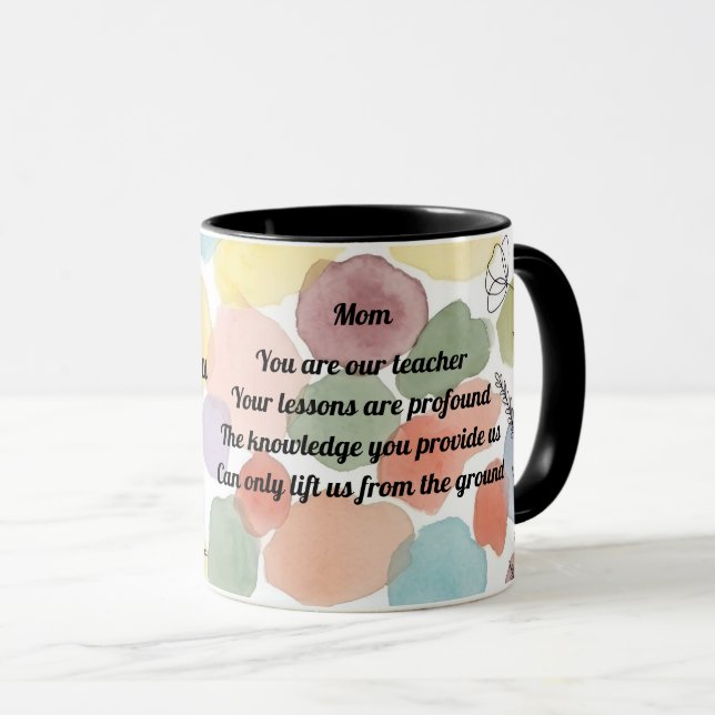 Muttertagsgedicht Tasse (VorderseiteRechts)