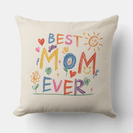 Muttertagsgeschenk, beste Mama je Kissen
