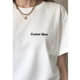 Muttertagsgeschenk Besticktes T-Shirt