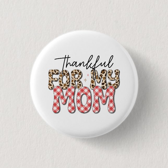 Muttertagsgeschenk | Danke für meine Mama Button (Vorderseite)