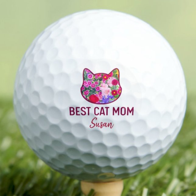 Muttertagsgeschenk für Katzenmutter - Elegante Blu Golfball (Von Creator hochgeladen)