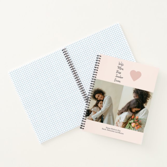 Muttertagsgeschenk für Mama, Chef, Lehrer - Notizbuch (Innenseite)