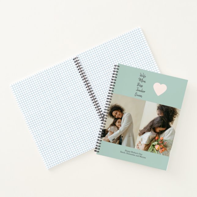 Muttertagsgeschenk für Mama, Chef, Lehrer - Notizbuch (Innenseite)