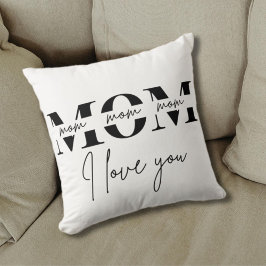 Muttertagsgeschenk für Mama | Stilvoll und herzlic Kissen