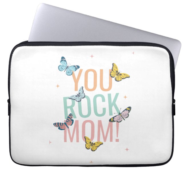 Muttertagsgeschenk, Geburtstagsgeschenk für Mama,  Laptopschutzhülle (Vorderseite)