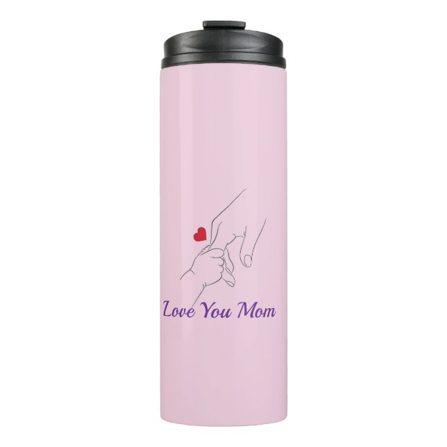 Muttertagsgeschenk - Kaffeetasse Thermosbecher (Vorderseite)