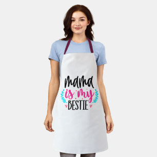 Muttertagsgeschenk   Mama meiner Bestie-BESTE FREU Schürze