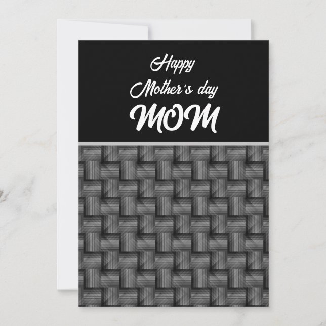 MUTTERTAGSGESCHENK MAMA PERSONALISIERT  EINLADUNG (Vorderseite)