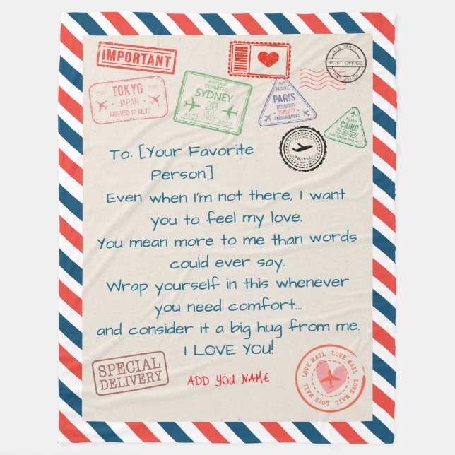 Muttertagsgeschenk - Personalisierte Mama Deckeln Fleecedecke (Vorderseite)