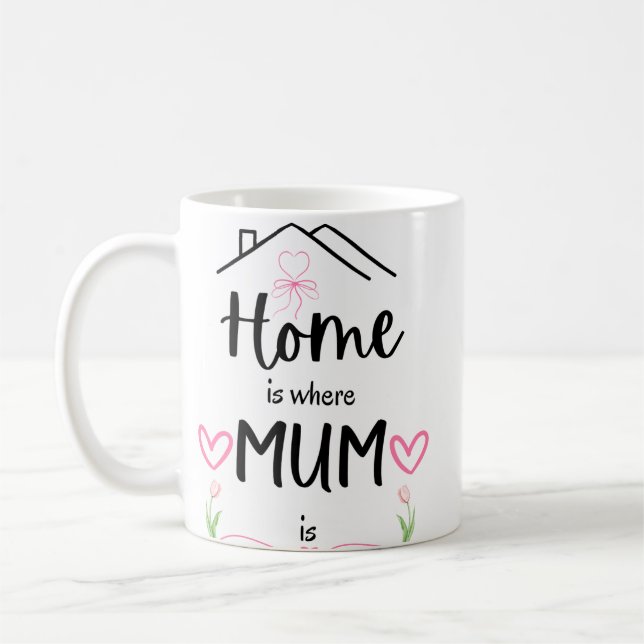 Muttertagsgeschenk Tasse (Links)