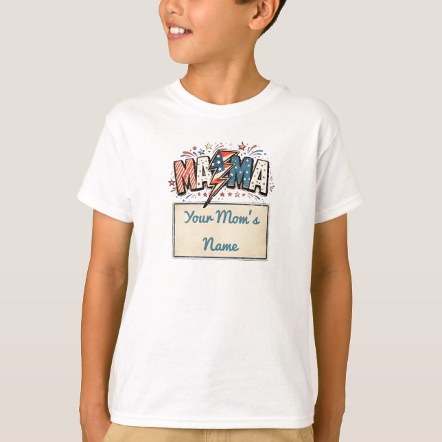 Muttertagsgeschenke - Mama  T-Shirt (Vorderseite)