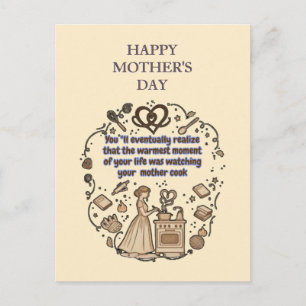 Muttertagsgeschenke Postkarte