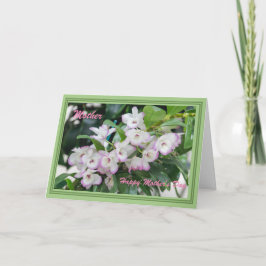 Muttertagsgorchiden Karte