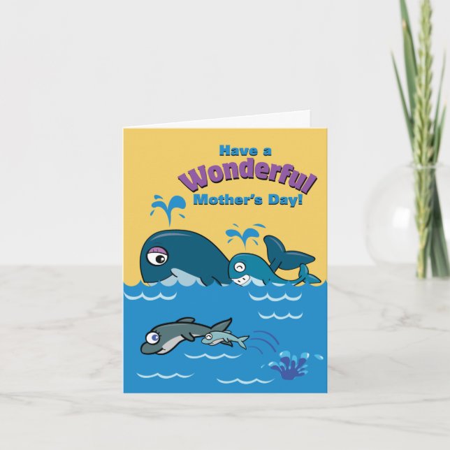 Muttertagskarte  (Vorderseite)