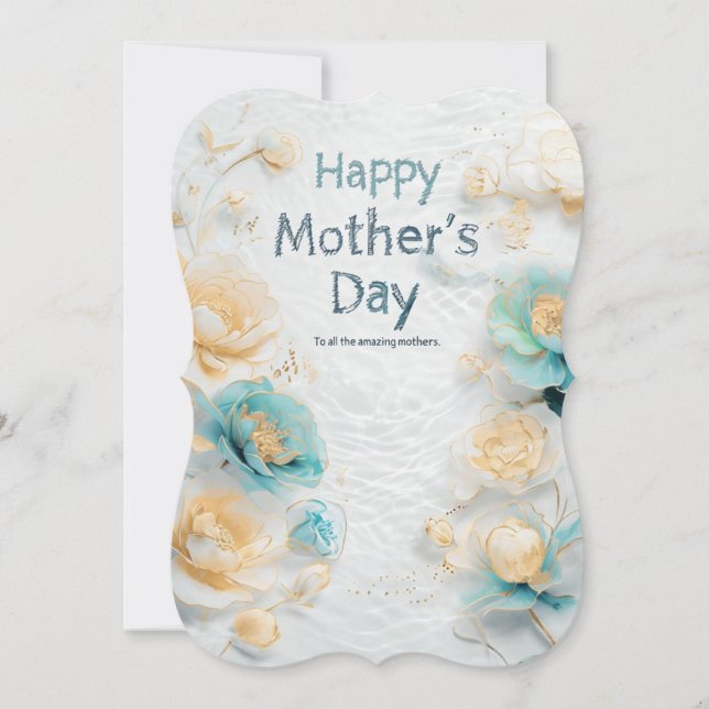 Muttertagskarte (Vorderseite)