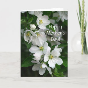 Muttertagskarte der Apfelblüte Karte