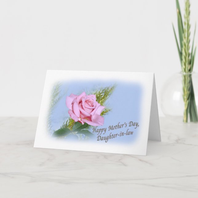 Muttertagskarte der Schwiegermutter Karte (Vorderseite)