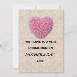 Muttertagskarte Einladung