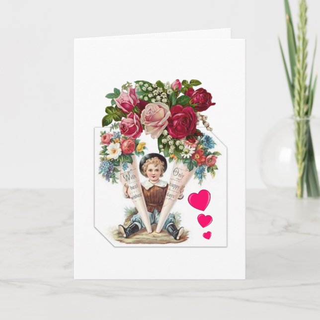 Muttertagskarte Feiertagskarte (Vorderseite)