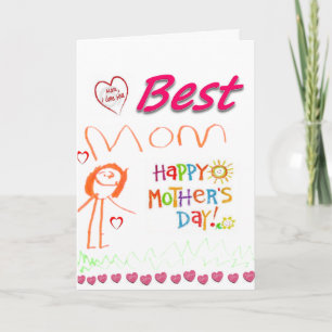 Muttertagskarte Feiertagskarte