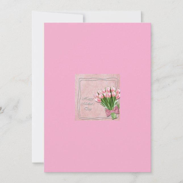 Muttertagskarte Feiertagskarte (Vorderseite)