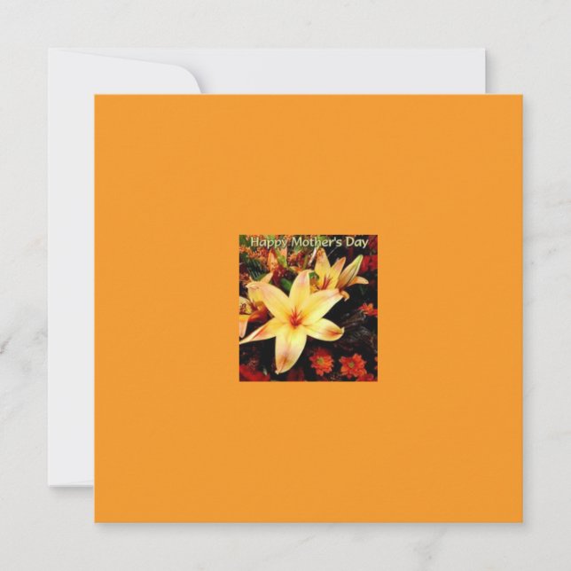 Muttertagskarte Feiertagskarte (Vorderseite)