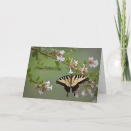 Muttertagskarte für das östliche Tiger-Frack Karte