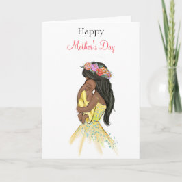 Muttertagskarte für eine neue Mutter Feiertagskarte