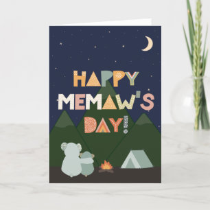 Muttertagskarte für MeMaw Karte